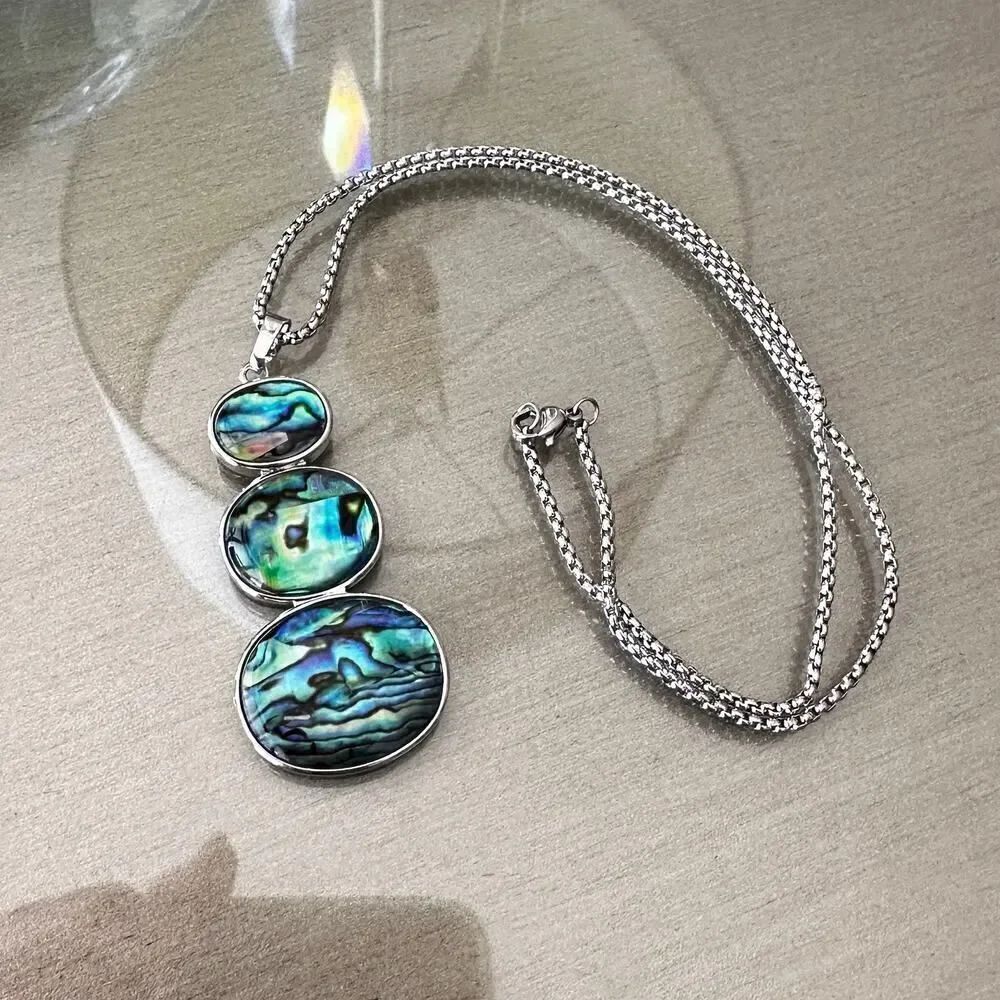 Abalone Pendant Necklace